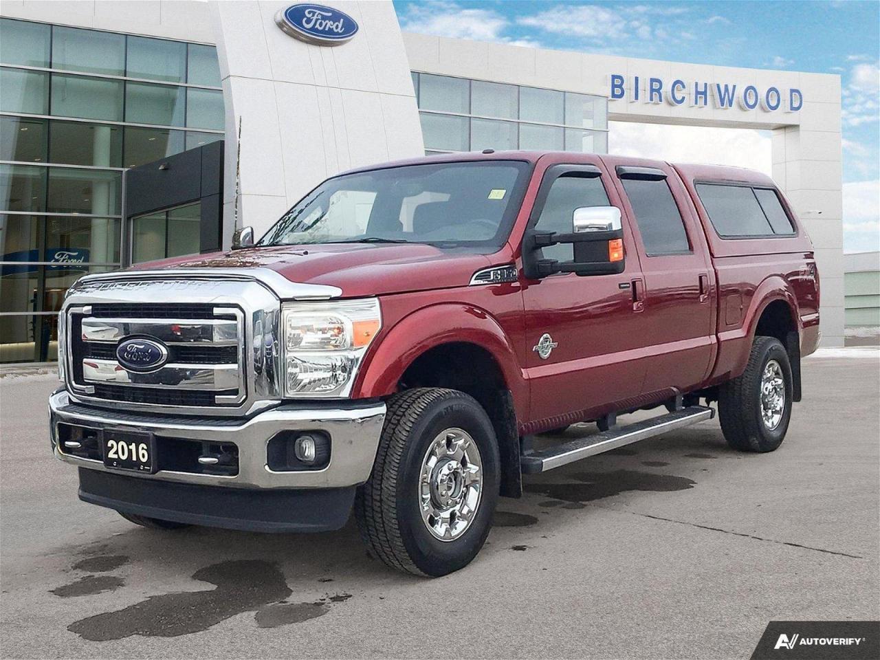 Used 2016 Ford F-350 Super Duty SRW Lariat Ultimate Package | FX4 Off Road | Low Kilometers for sale in Winnipeg, MB
