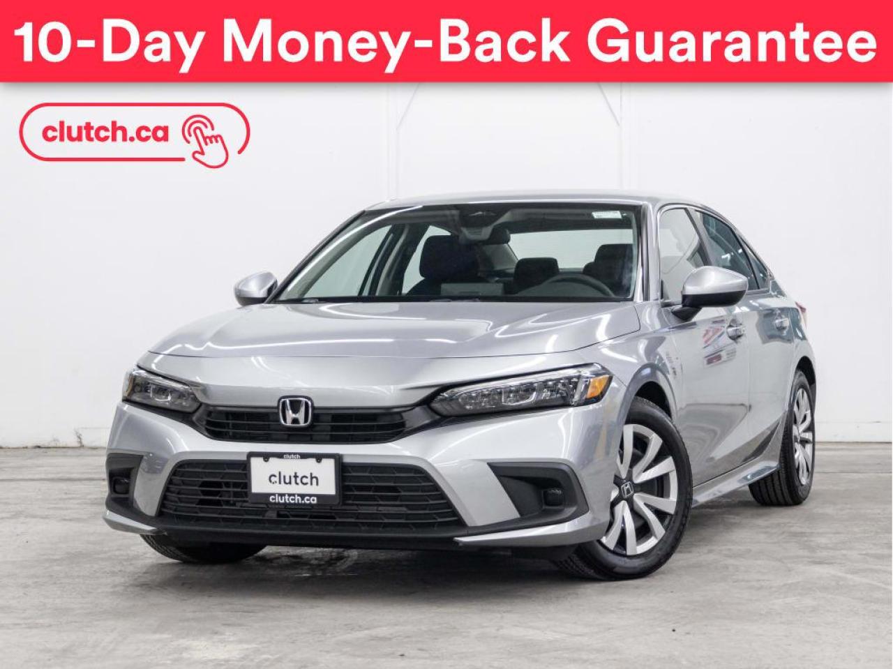 Used 2022 Honda Civic Sedan LX w/ Apple CarPlay & Android Auto, Adaptive Cruise for sale in Toronto, ON