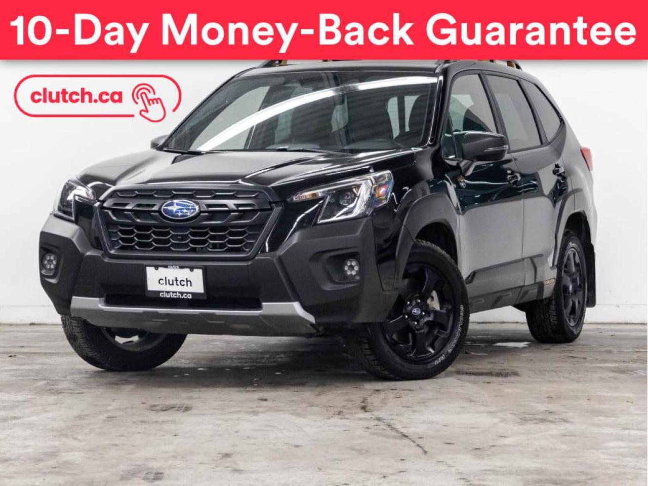 Used 2023 Subaru Forester Wilderness AWD w/ Apple CarPlay & Android Auto, Adaptive Cruise, Sunroof for sale in Toronto, ON