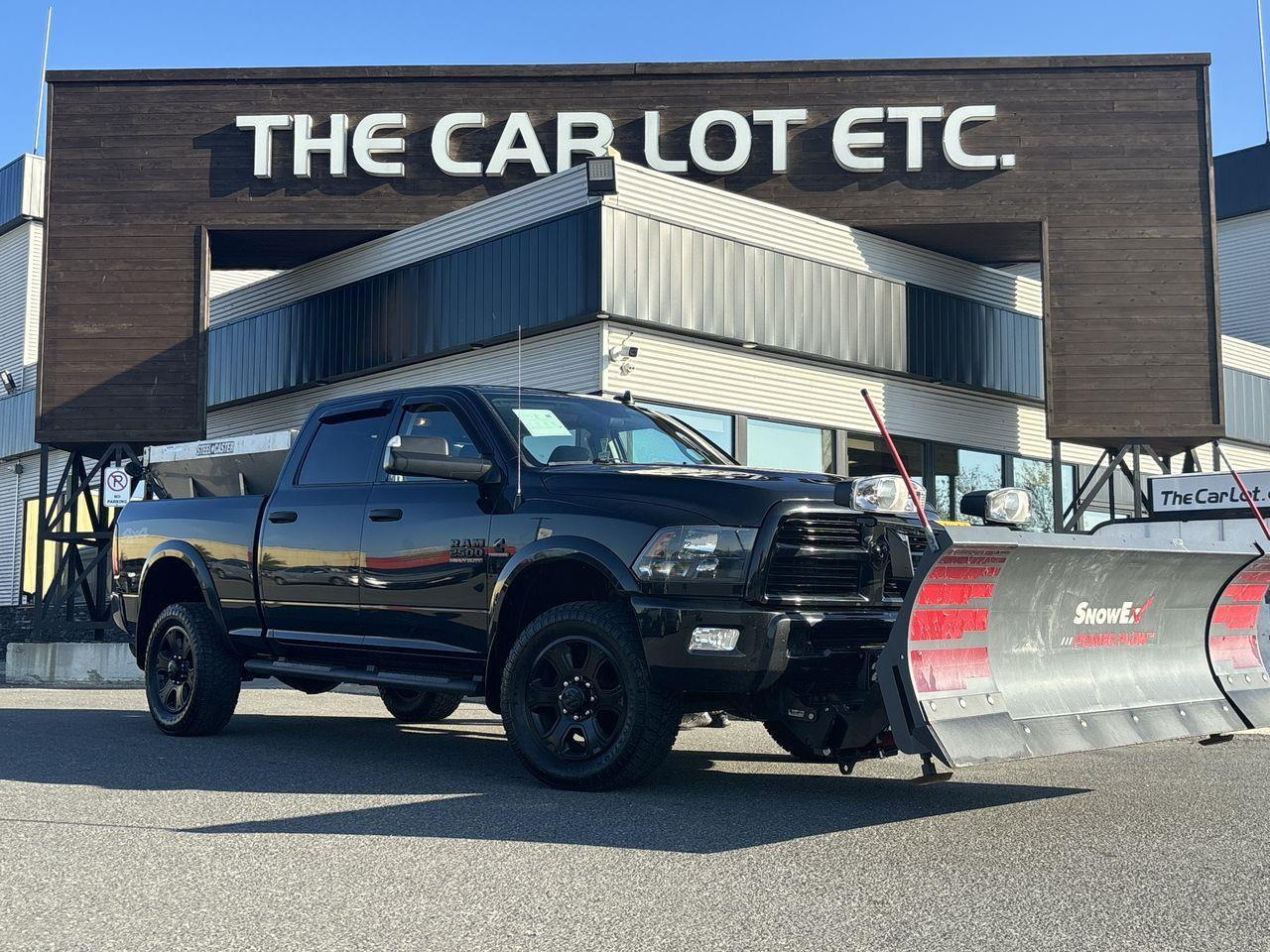 Used 2018 RAM 2500 SLT 4X4 WITH PLOW AND SANDER!! for sale in Sudbury, ON