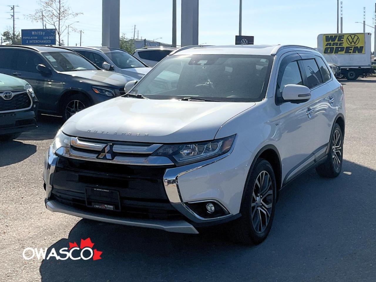 Used 2017 Mitsubishi Outlander 3.0L GT! Leather Interior! Sunroof! Clean CarFax! for sale in Whitby, ON