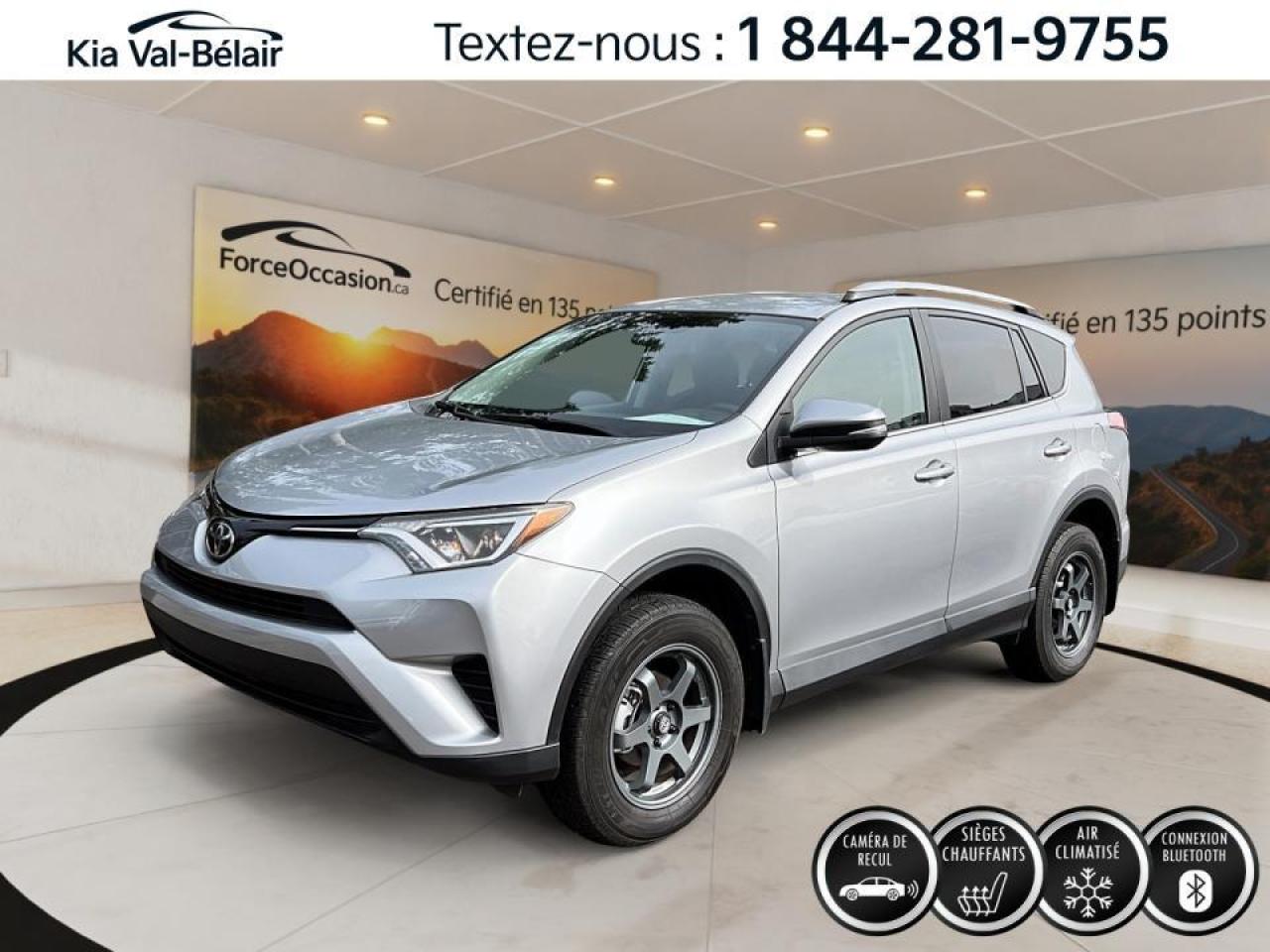 Used 2017 Toyota RAV4 LE A/C*SIÈGES CHAUFFANTS*CRUISE*BLUETOOTH* for sale in Québec, QC