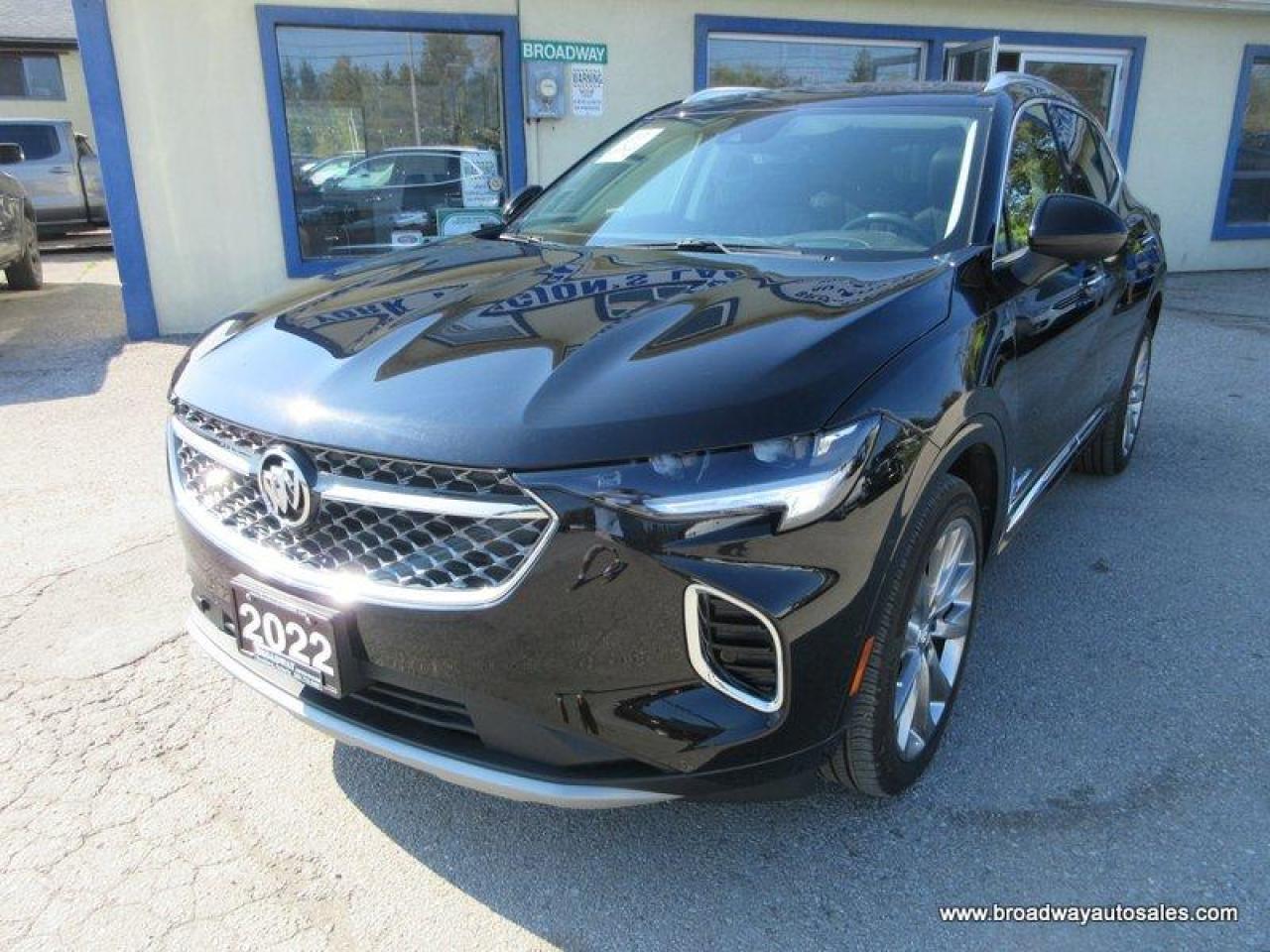 Used 2022 Buick Envision ALL-WHEEL DRIVE AVENIR-MODEL 5 PASSENGER 2.0L - TURBO.. DRVE-MODE-SELECT.. NAVIGATION.. PANORAMIC SUNROOF.. LEATHER.. HEATED/AC SEATS.. for sale in Bradford, ON