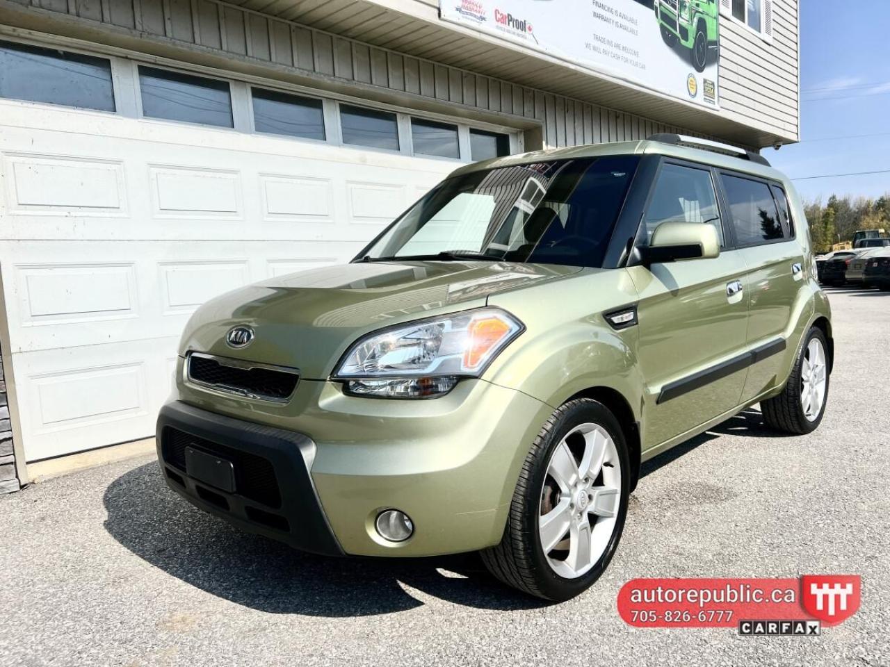 Used 2010 Kia Soul 4U Certified Extended Warranty Gas Saver for sale in Orillia, ON