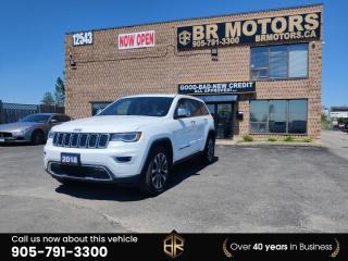 Used 2018 Jeep Grand Cherokee No Accidents | Limited | Loaded | 4x4 for sale in Bolton, ON