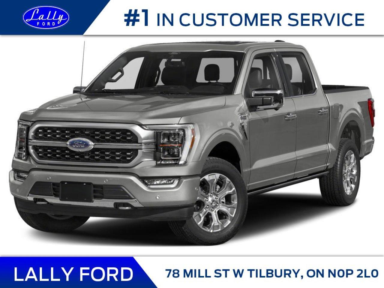 New 2023 Ford F-150 PLATINUM for sale in Tilbury, ON