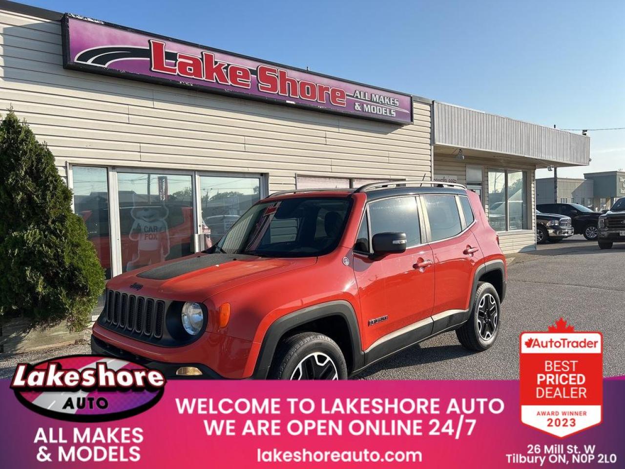 Used 2017 Jeep Renegade Trailhawk for sale in Tilbury, ON