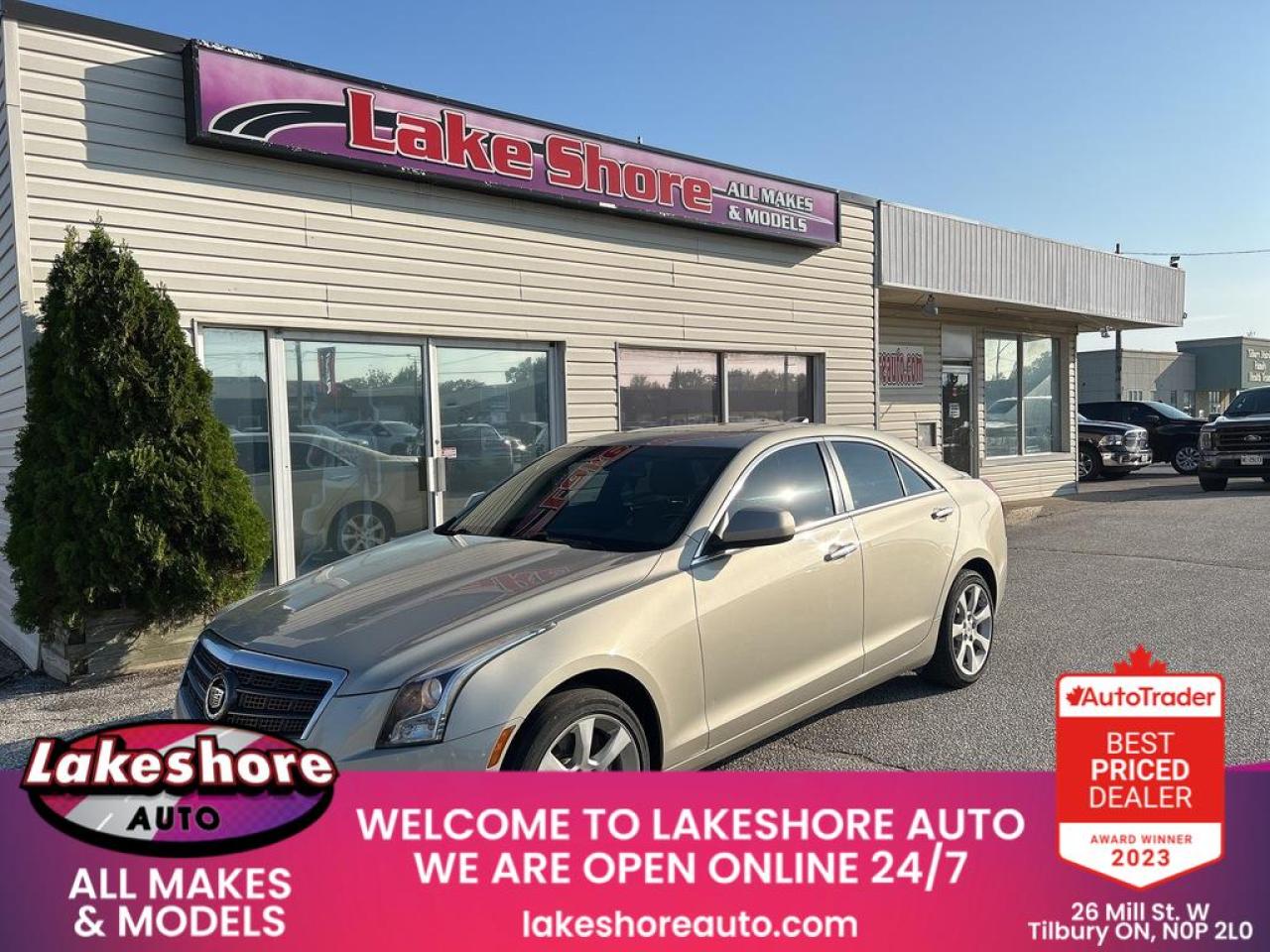 Used 2014 Cadillac ATS 2.0L Turbo AWD for sale in Tilbury, ON