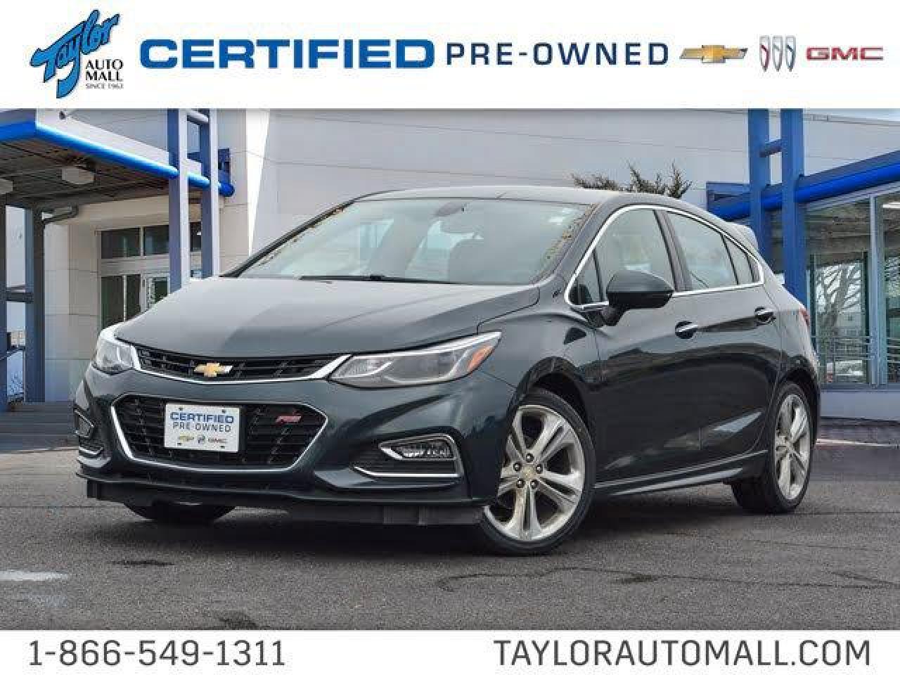 Used 2018 Chevrolet Cruze Premier- Leather Seats - $153 B/W for sale in Kingston, ON