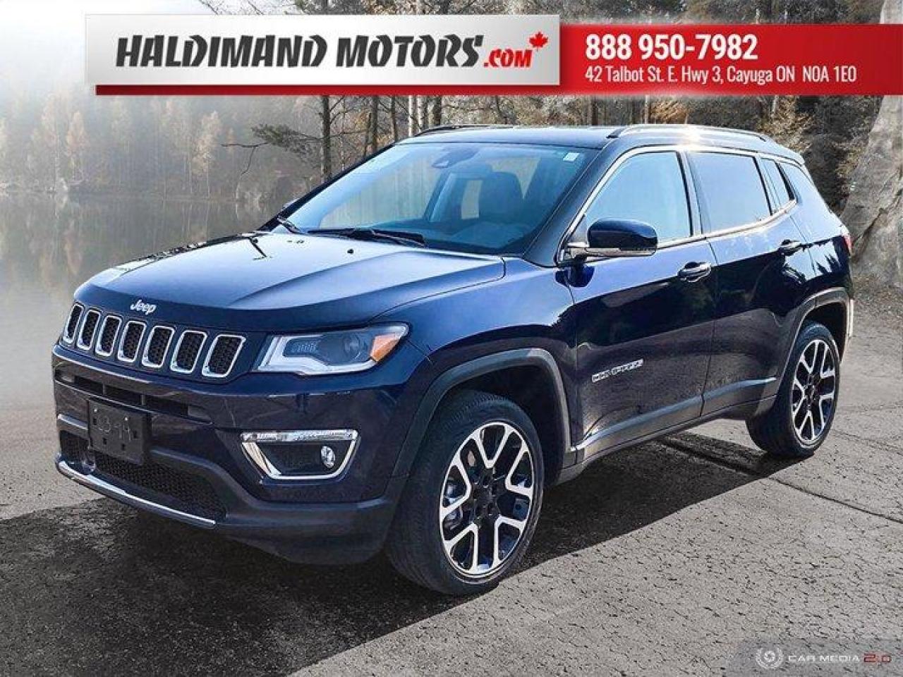Used 2021 Jeep Compass LIMITED for sale in Cayuga, ON