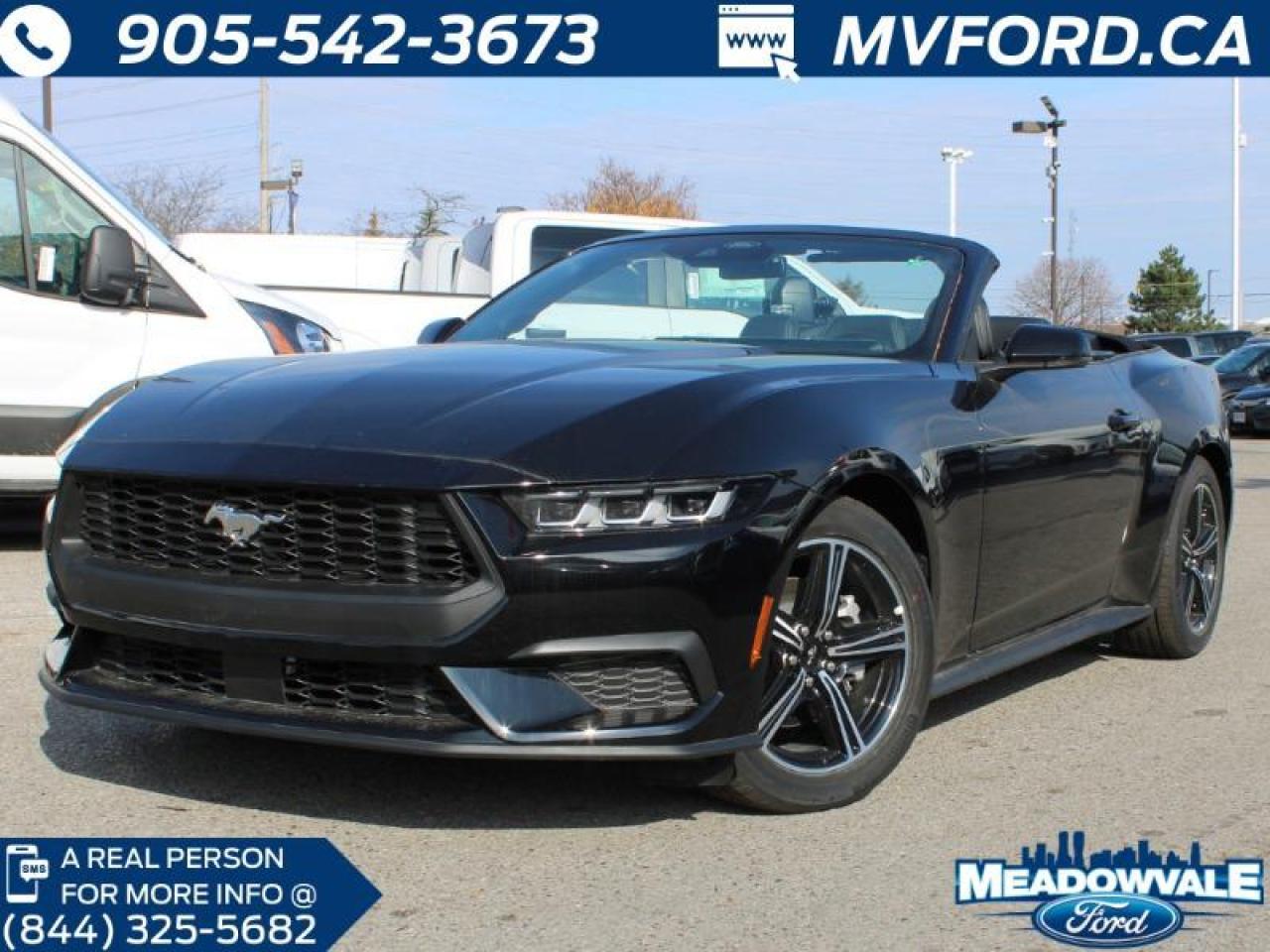 New 2024 Ford Mustang EcoBoost Premium Convertible for sale in Mississauga, ON