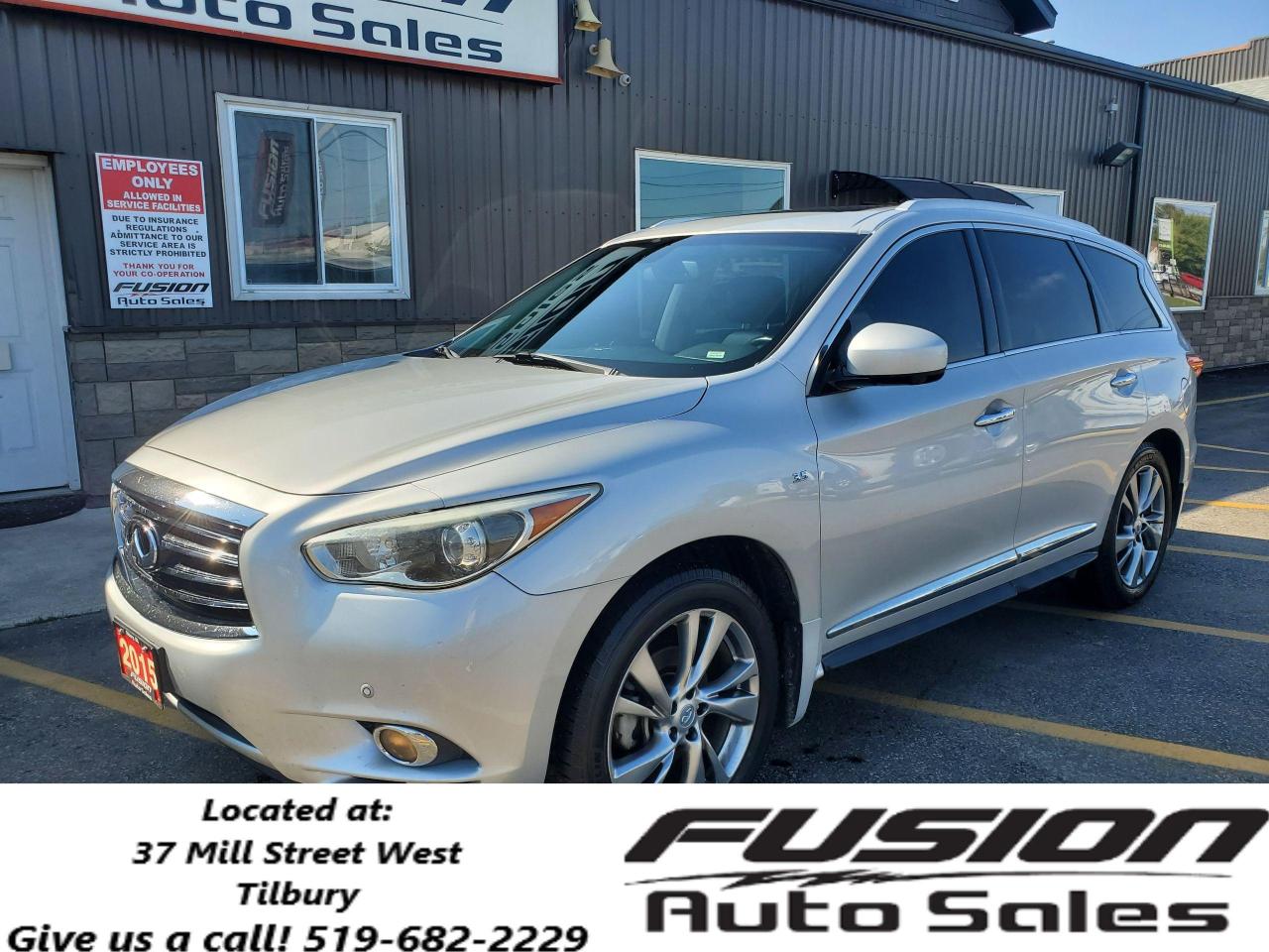 Used 2015 Infiniti QX60 AWD-NO TAX SALE TO A MAX OF $2000-LTD TIME ONLY for sale in Tilbury, ON