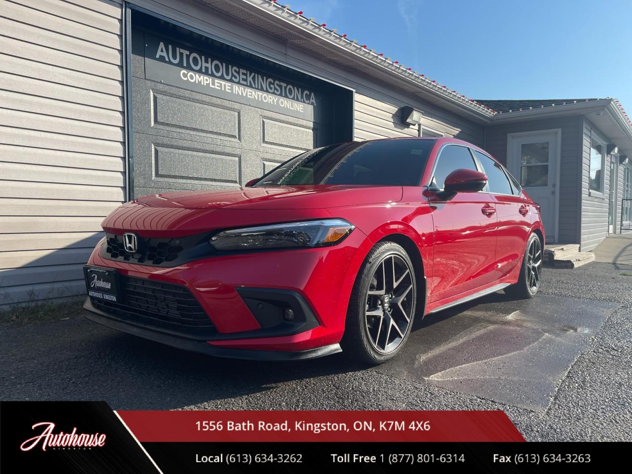 Used 2022 Honda Civic Sport Touring SUNROOF - LEATHER - NAVIGATION for sale in Kingston, ON