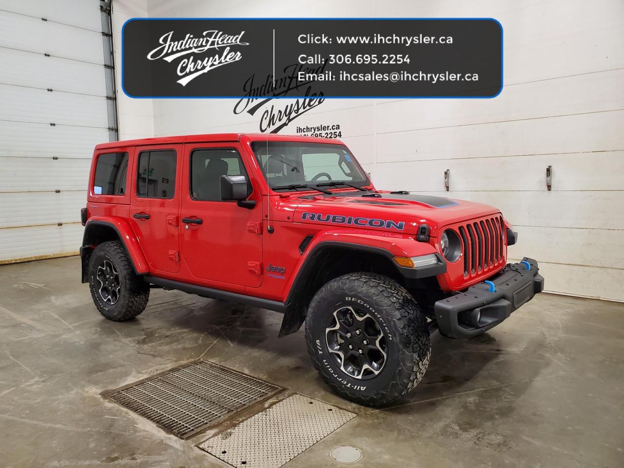 Used 2022 Jeep Wrangler Unlimited 4xe Rubicon - Certified for sale in Indian Head, SK