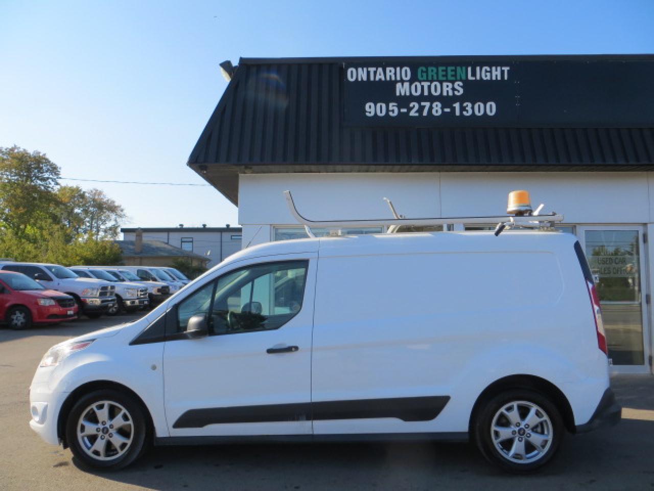 2017 Ford Transit Connect XLT, CERTIFIED,LADDER RACKS,SHELVES,DIVIDER,READY