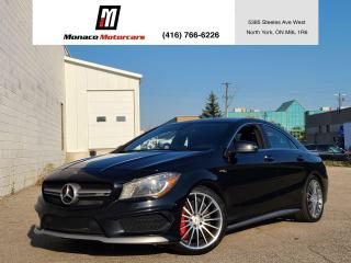 Used 2016 Mercedes-Benz CLA-Class CLA45 AMG - PANOROOF|NAVI|CAMERA|BLINDSPOT for sale in North York, ON