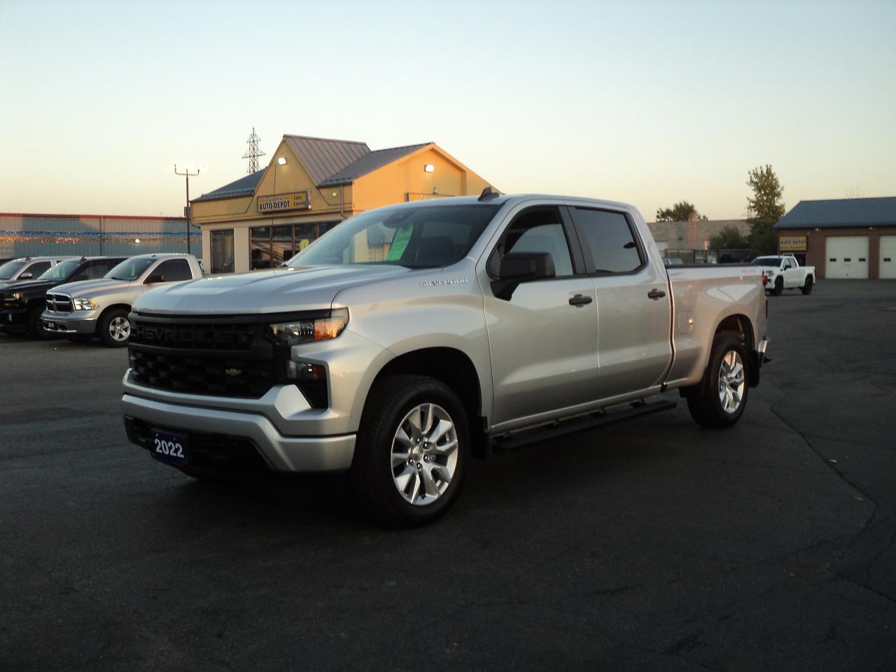 Used 2022 Chevrolet Silverado 1500 Custom CrewCab 4x4 2.7L 6'7