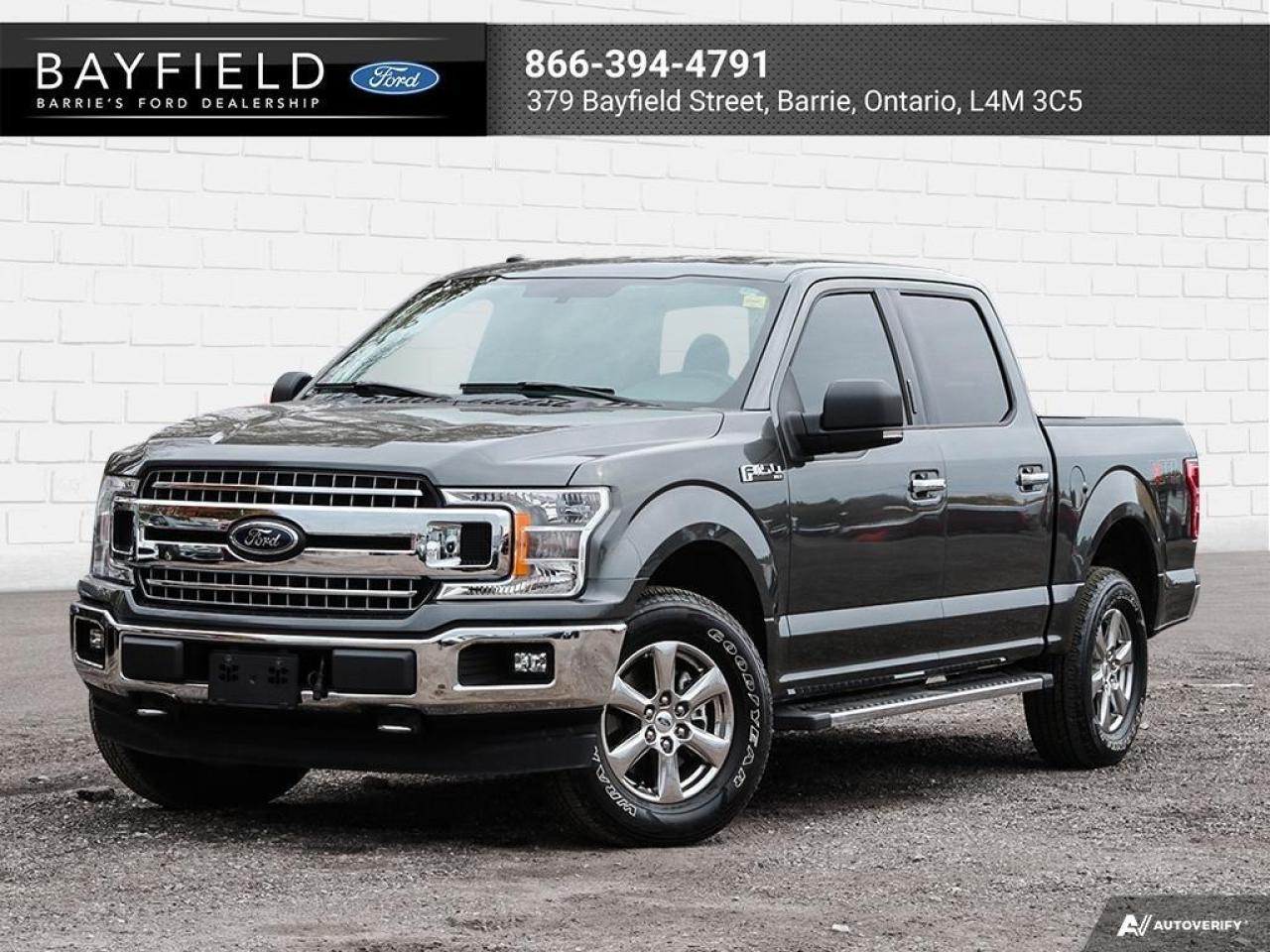 Used 2018 Ford F-150 4x4 - Supercrew XLT - 145 WB for sale in Barrie, ON