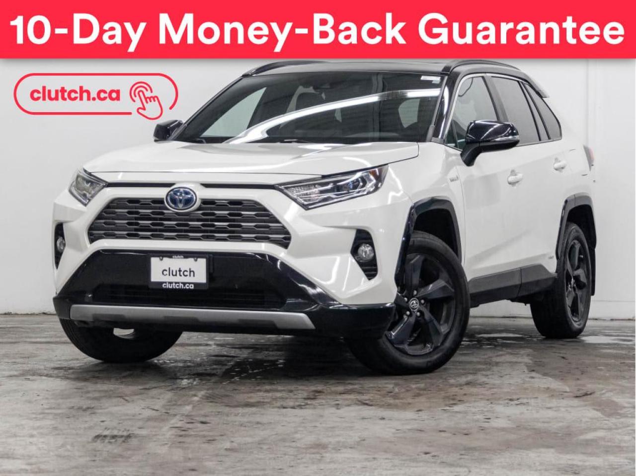 Used 2020 Toyota RAV4 Hybrid XSE w/ Apple CarPlay & Android Auto, Dynamic Cruise, Sunroof for sale in Toronto, ON