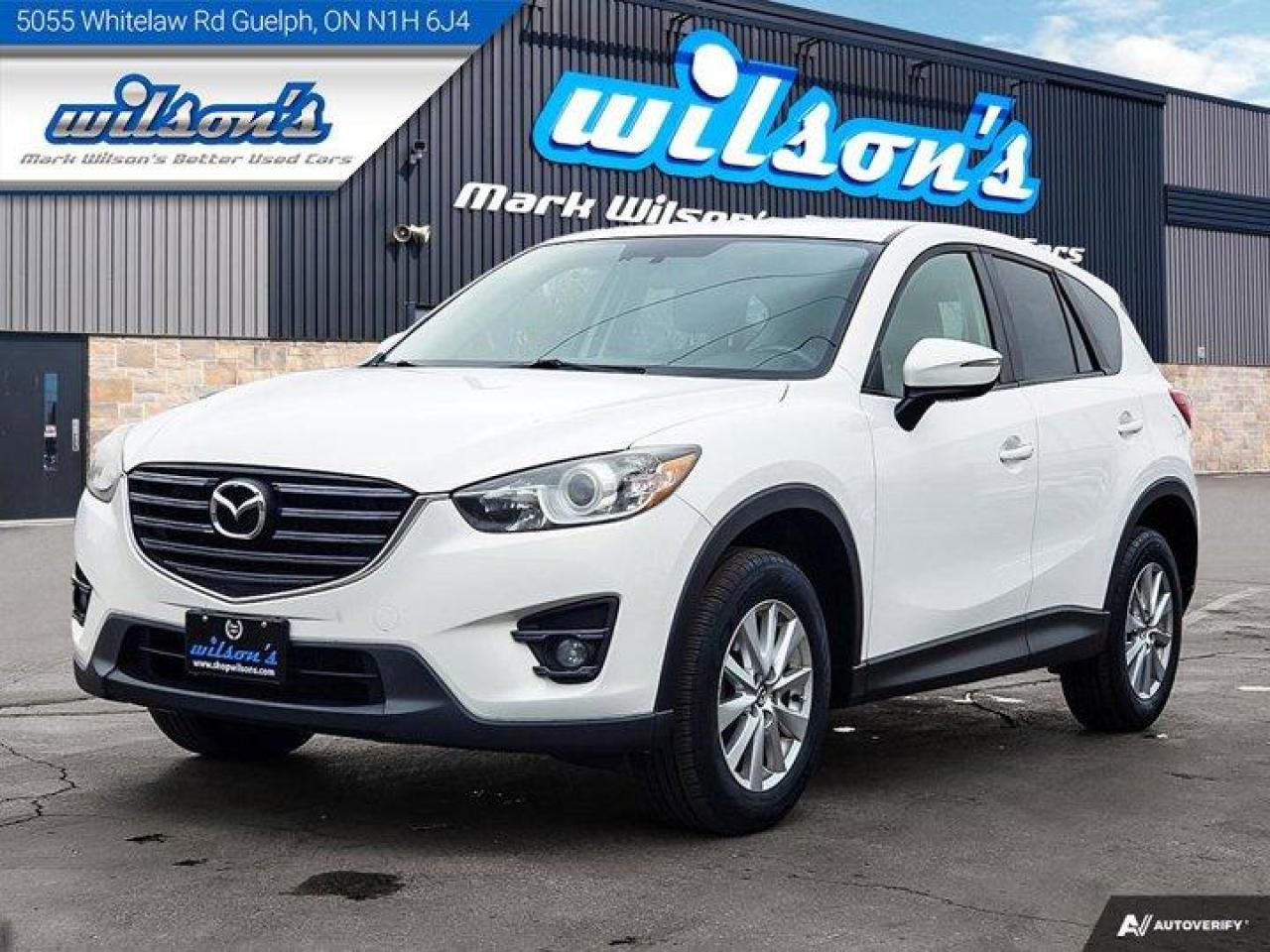 Used 2016 Mazda CX-5 GS AWD, Sunroof, Navigation, Heated Seats, Bluetooth, Rear Camera, Alloy Wheels & Much More! for sale in Guelph, ON