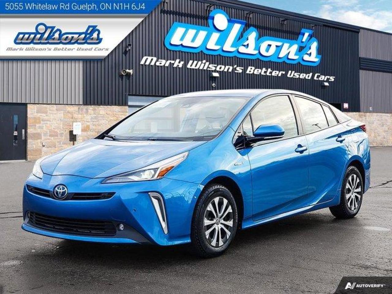 Used 2020 Toyota Prius Technology AWD Advanced Pkg, Leather, Nav, Head-Up Display, CarPlay, Adaptive Cruise & More! for sale in Guelph, ON