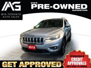 Used 2019 Jeep Cherokee Limited - Navigation w/Carplay - Leather - Blind Spot - V6 -  No Accidents - Excellent Condition - Warranty for sale in North York, ON