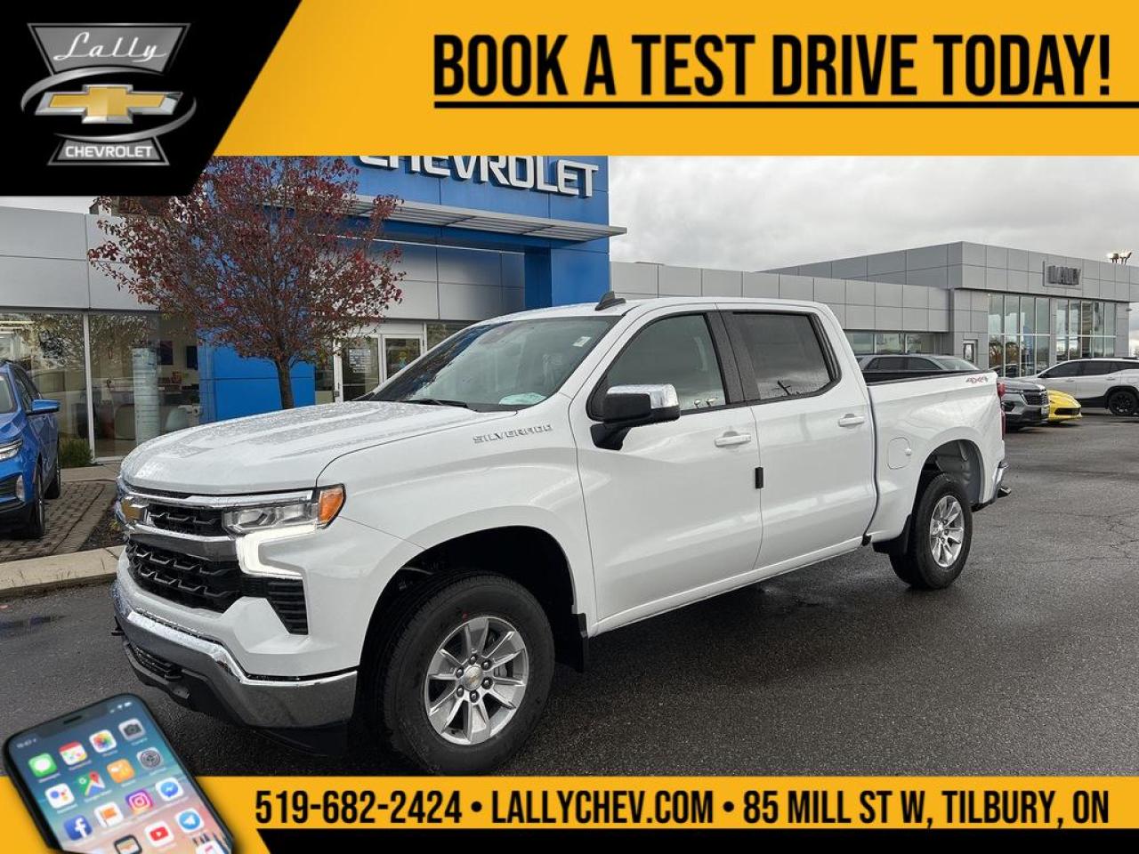 New 2024 Chevrolet Silverado 1500 LT for sale in Tilbury, ON