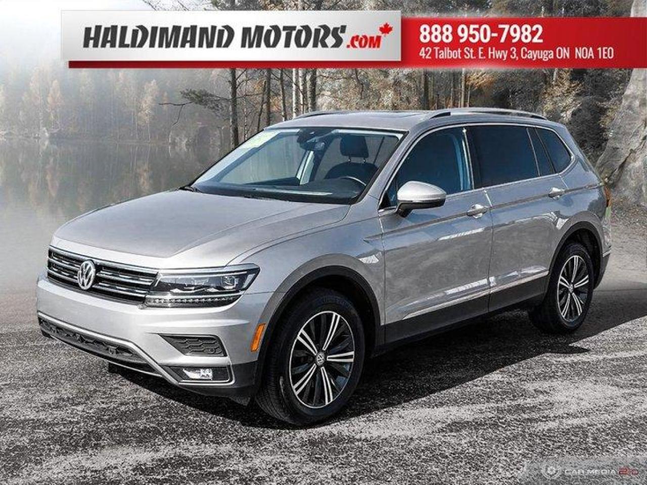 Used 2019 Volkswagen Tiguan Highline for sale in Cayuga, ON