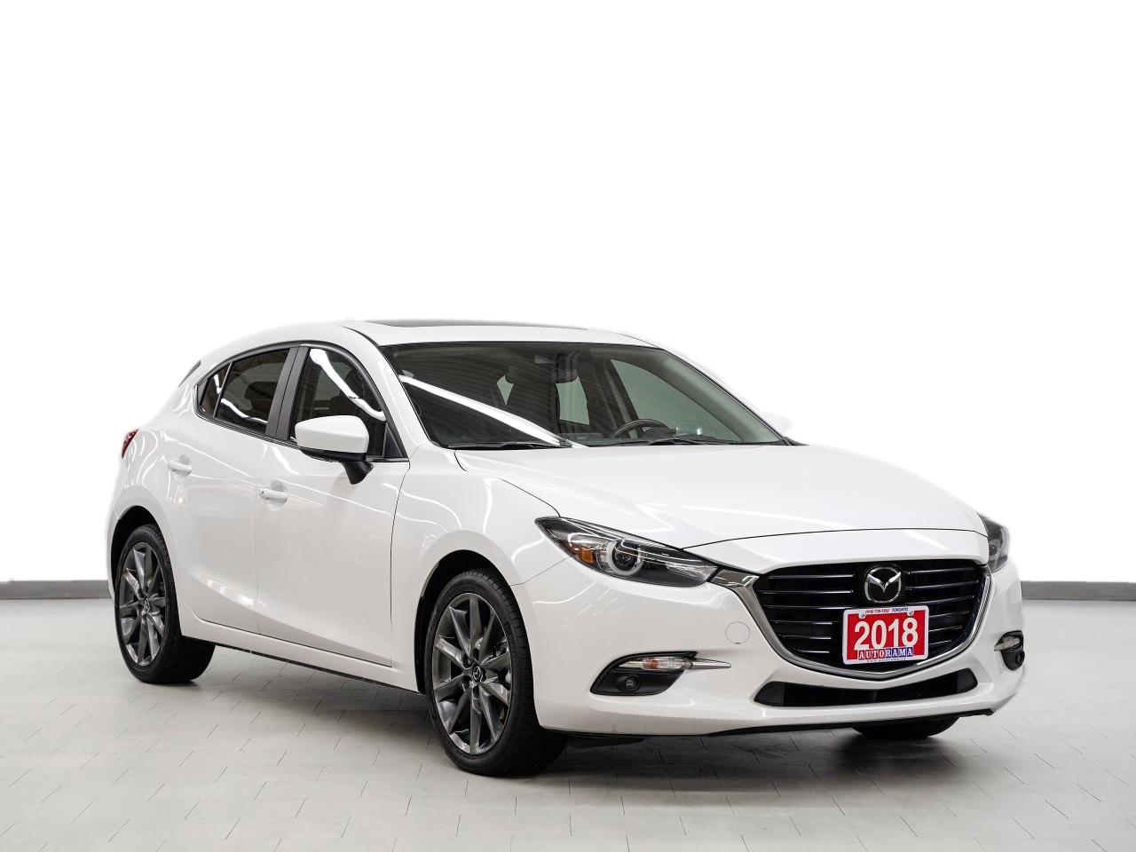2018 Mazda MAZDA3 Sport GT | NAV | HUD | Leather | Sunroof | ACC