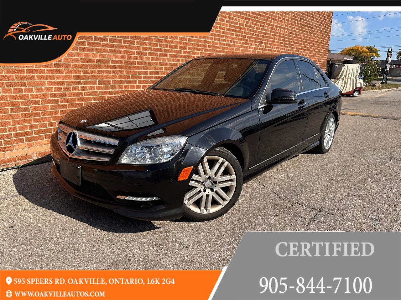Used 2011 Mercedes-Benz C-Class 4dr Sdn C 250 4MATIC , Certified, Warranty for sale in Oakville, ON