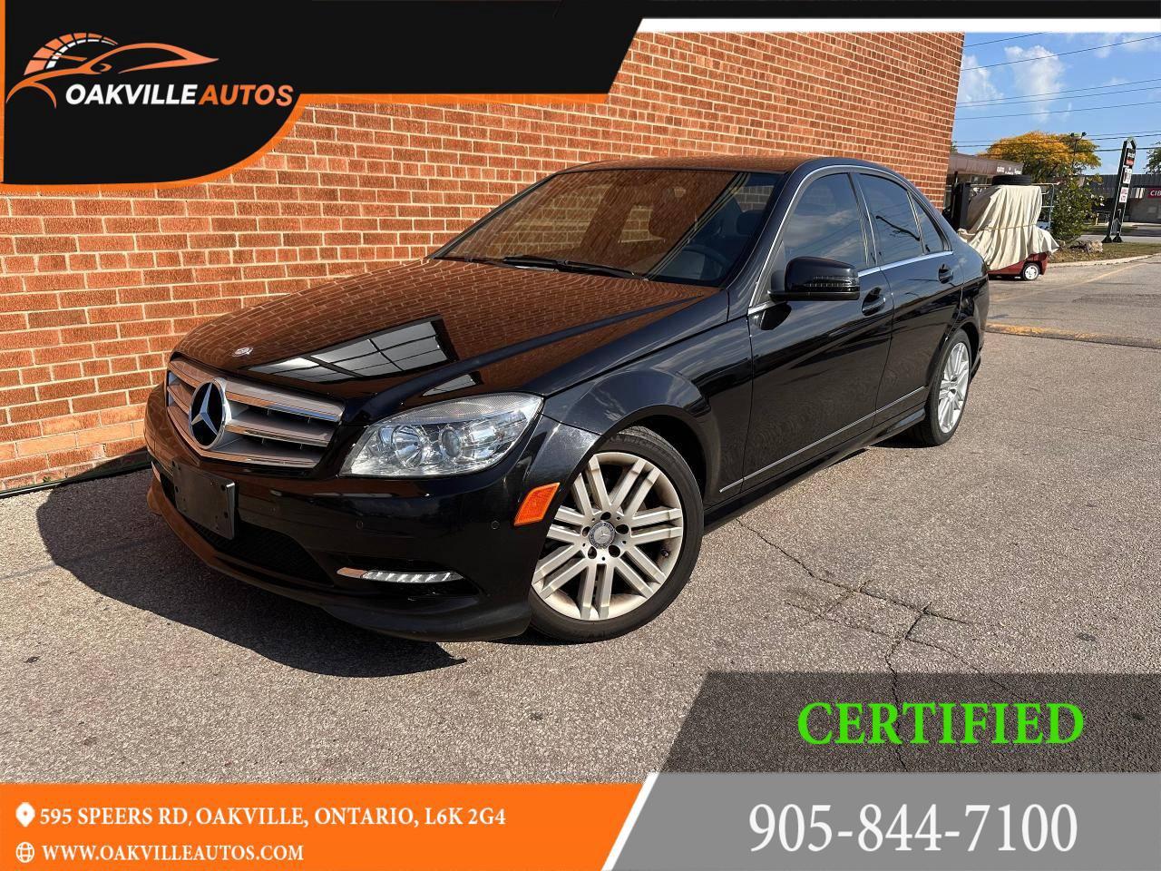 2011 Mercedes-Benz C-Class 4dr Sdn C 250 4MATIC , Certified, Warranty Photo