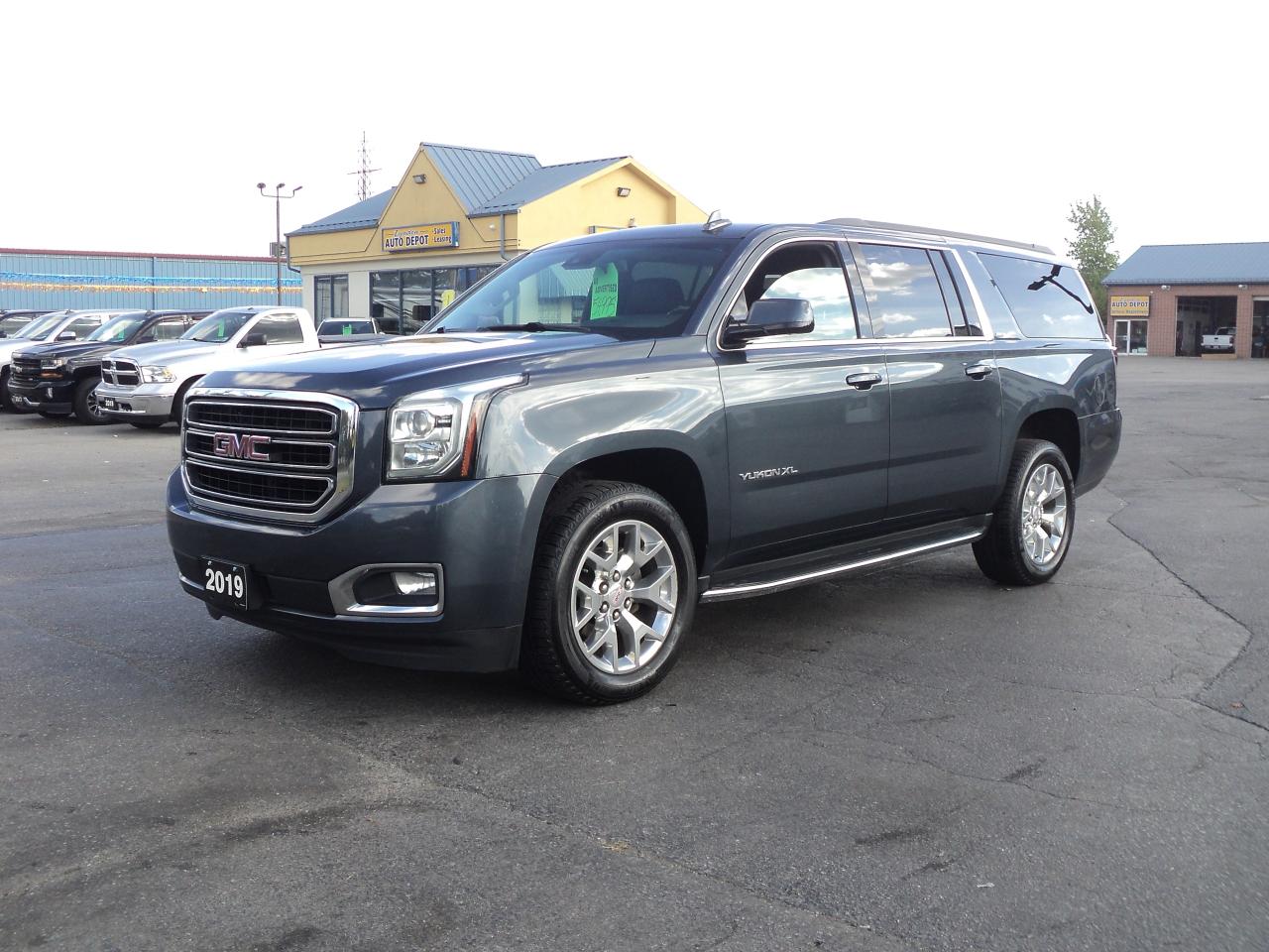 Used 2019 GMC Yukon XL SLT 5.3L 7Seater DVDRoofNavLeatherHeatedCoolSeats for sale in Brantford, ON