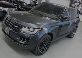 Used 2017 Land Rover Range Rover SV8 SUPERCHARGED for sale in North York, ON