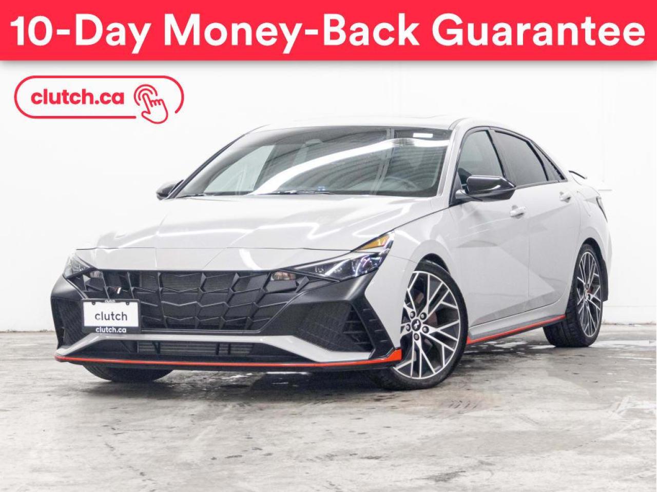 Used 2023 Hyundai Elantra N Base w/ Apple CarPlay & Android Auto, Sunroof, A/C for sale in Toronto, ON