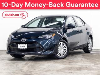 Used 2018 Toyota Corolla LE w/ Bluetooth, Backup Cam, Dynamic Cruise, A/C for sale in Toronto, ON