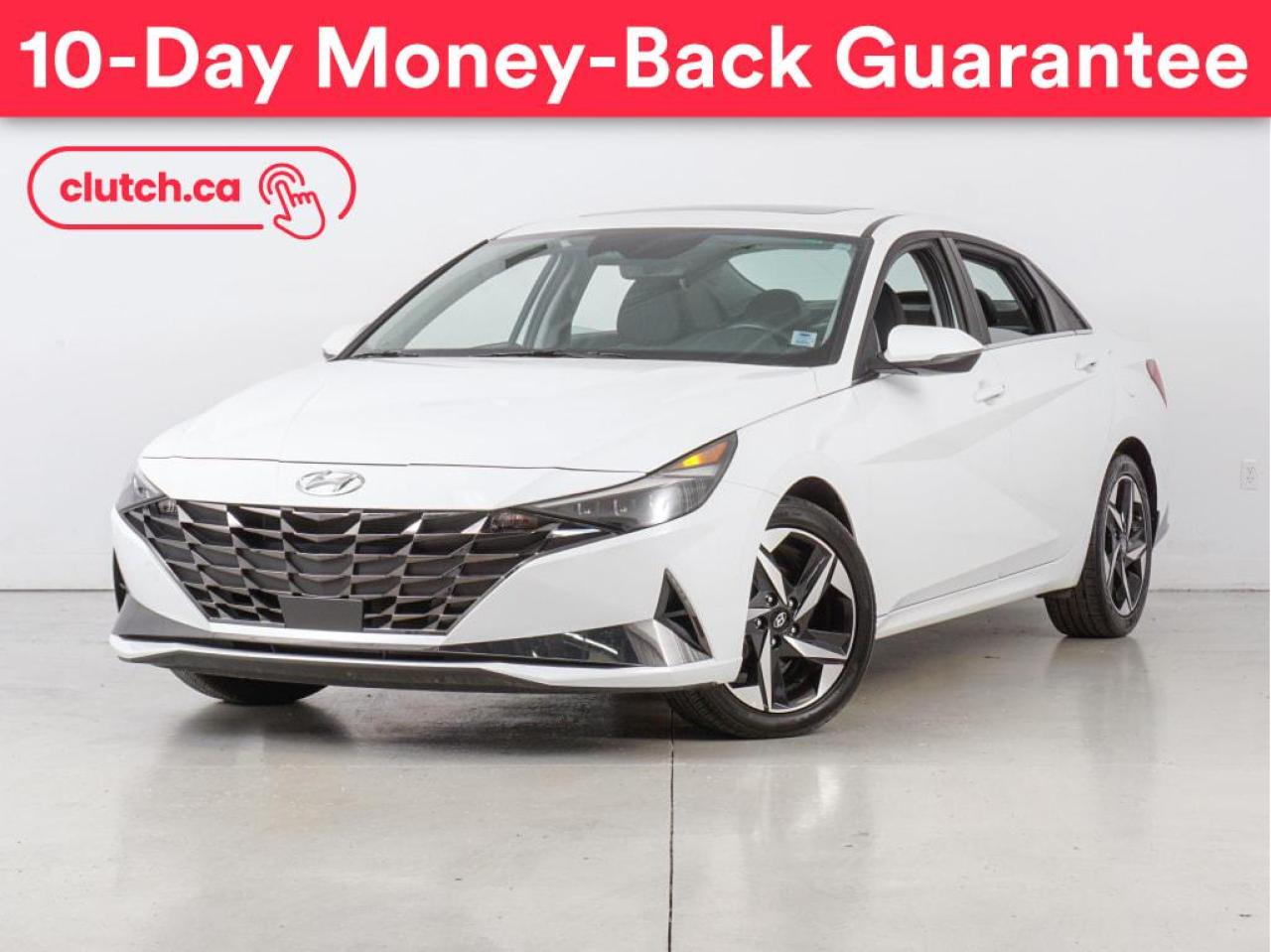 Used 2022 Hyundai Elantra Ultimate w/ Apple CarPlay & Android Auto, Sunroof, A/C for sale in Bedford, NS