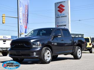 Used 2018 RAM 1500 Sport Crew Cab 4x4 ~NAV ~Bluetooth ~Power Seat for sale in Barrie, ON