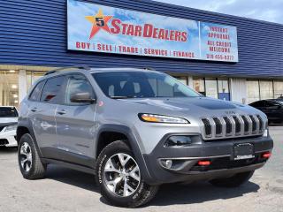 Used 2015 Jeep Cherokee NAV LEATHER SUNROOF LOADED! WE FINANCE ALL CREDIT for sale in London, ON