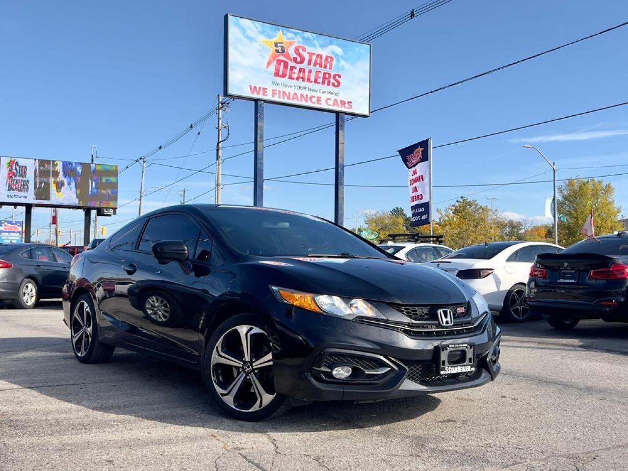 Used 2014 Honda Civic COUPE NAV LEATHER SUNROOF LOADED! WE FINANCE ALL CREDIT for sale in London, ON