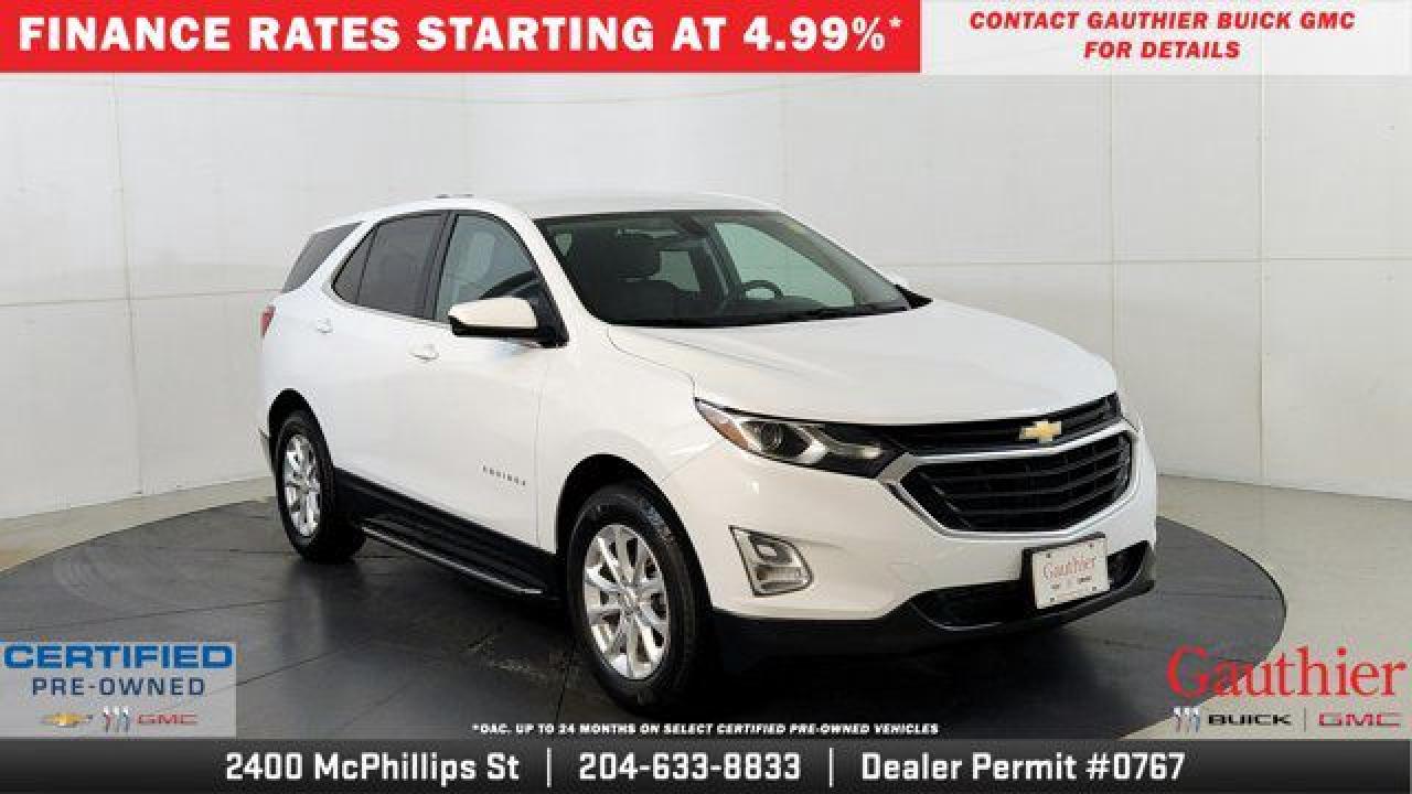 Used 2019 Chevrolet Equinox LT - All Wheel Drive, Backup Camera, Heated Seats, Remote Start for sale in Winnipeg, MB