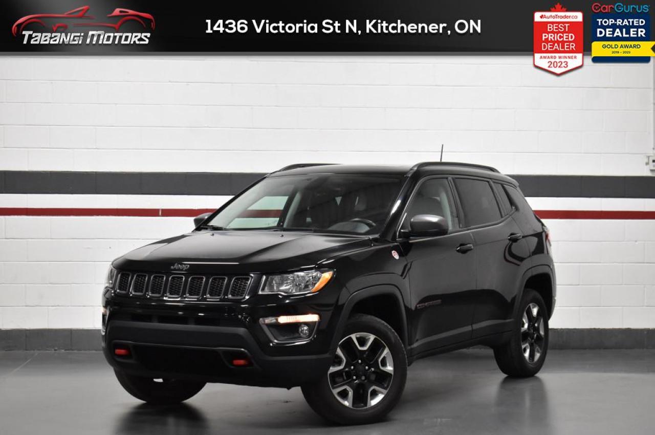 Used 2018 Jeep Compass Trailhawk  No Accident Navigation Panoramic Roof for sale in Mississauga, ON