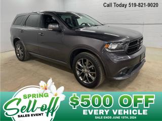 Used 2017 Dodge Durango GT for sale in Guelph, ON