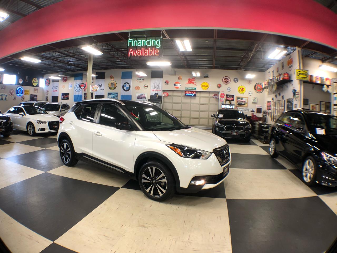 Used 2019 Nissan Kicks SR LEATHER B/SPOT P/START AP/CARPLAY 360 CAMERA for sale in North York, ON