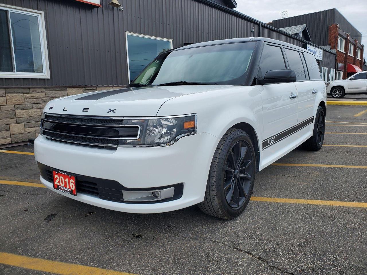 2016 Ford Flex SEL AWD-7 PASS-LEATHER-SUNROOF-REMOTE START - Photo #8