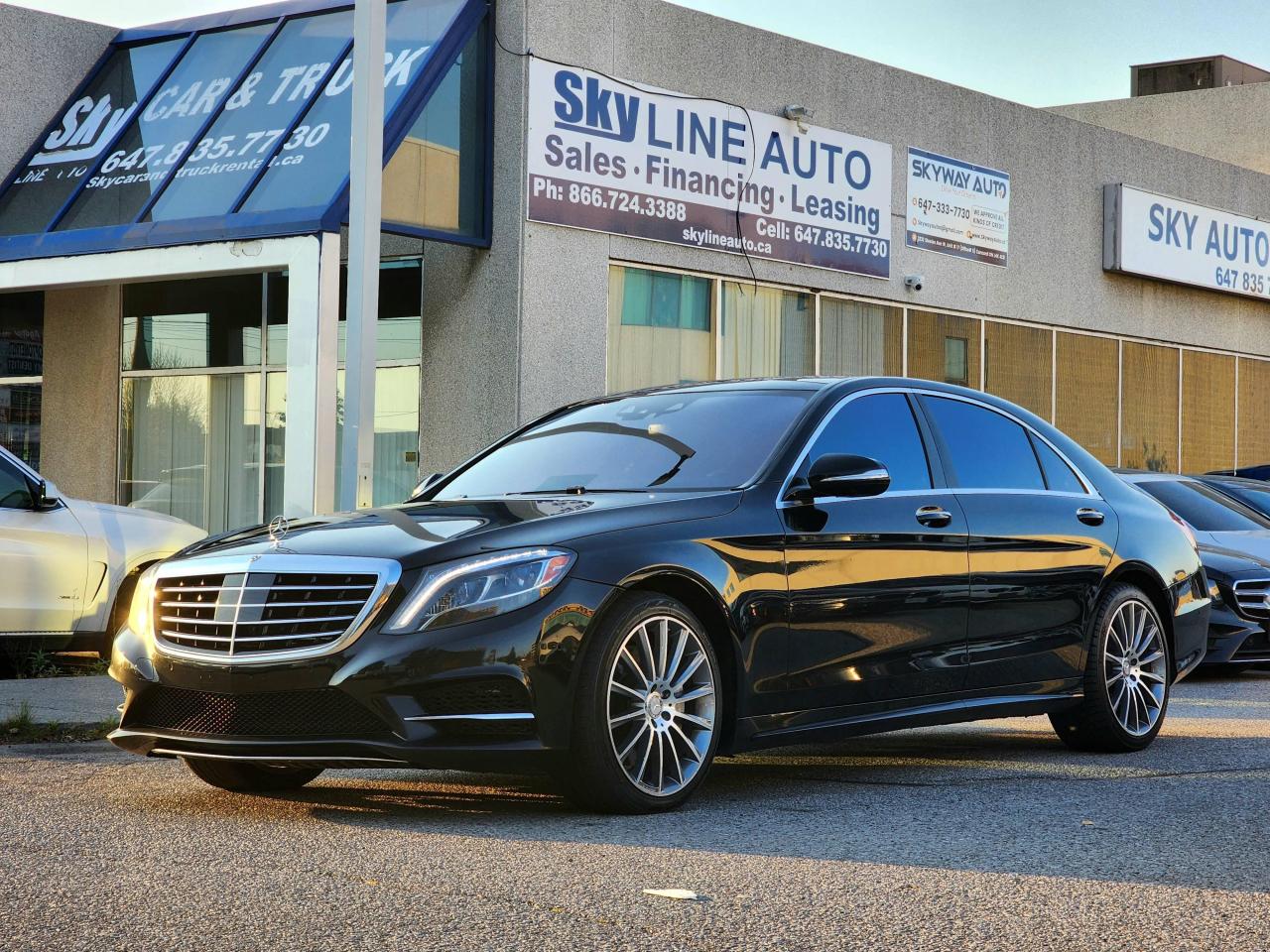 Used 2017 Mercedes-Benz S-Class S550 | 4MATIC | LWB | CHAUFFER PKG | AMG | 360 CAMERA | PARKING ASSIST for sale in Concord, ON