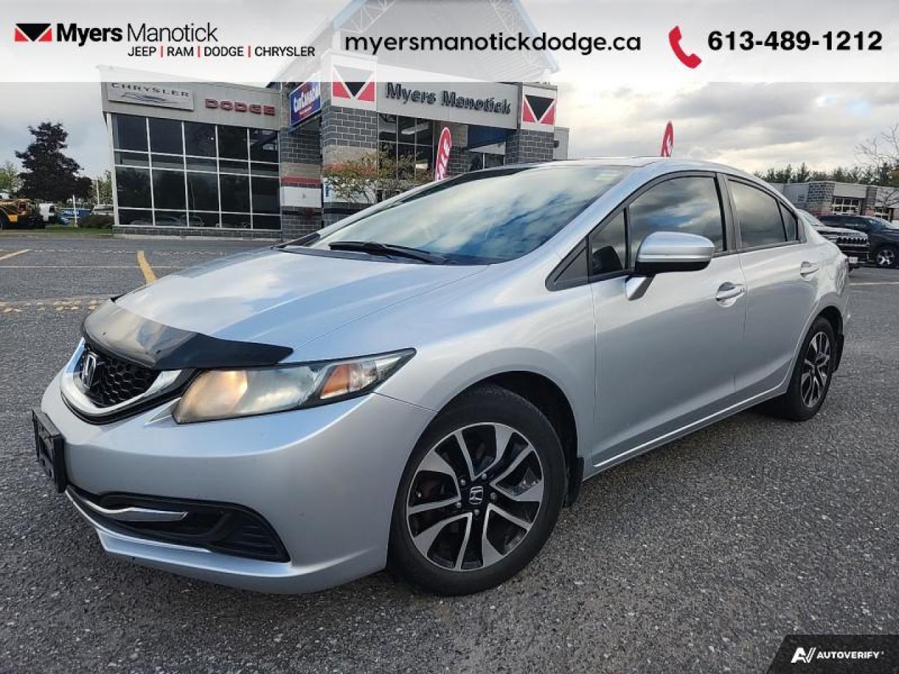 Used 2015 Honda Civic Sedan EX  Sunroof +Heated Seats for sale in Ottawa, ON