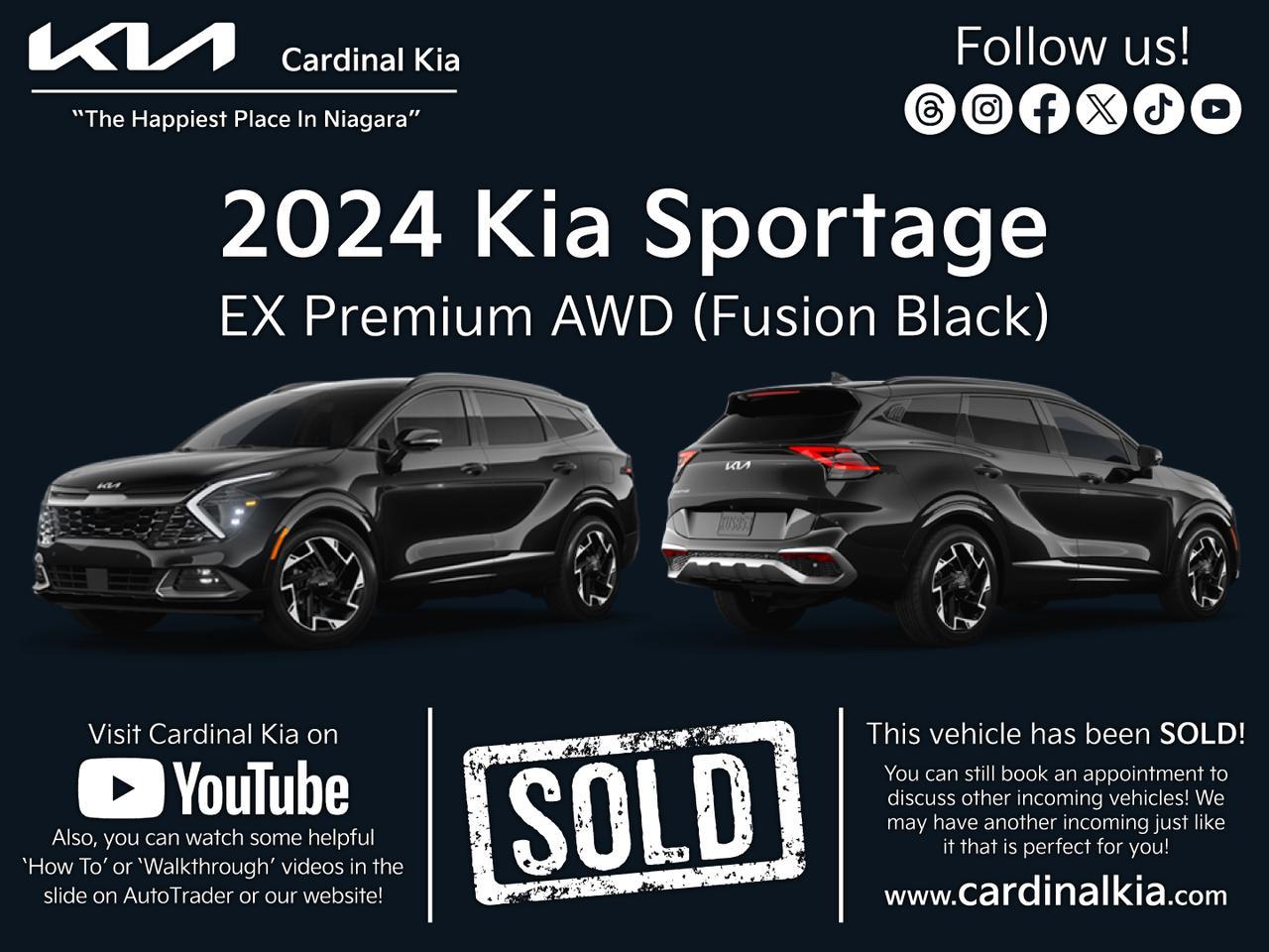 New 2024 Kia Sportage EX Premium for sale in Niagara Falls, ON