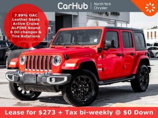 Used 2023 Jeep Wrangler 4xe Sahara LEDs Adv Safety Grp Heated Seats Remote Start for sale in Thornhill, ON