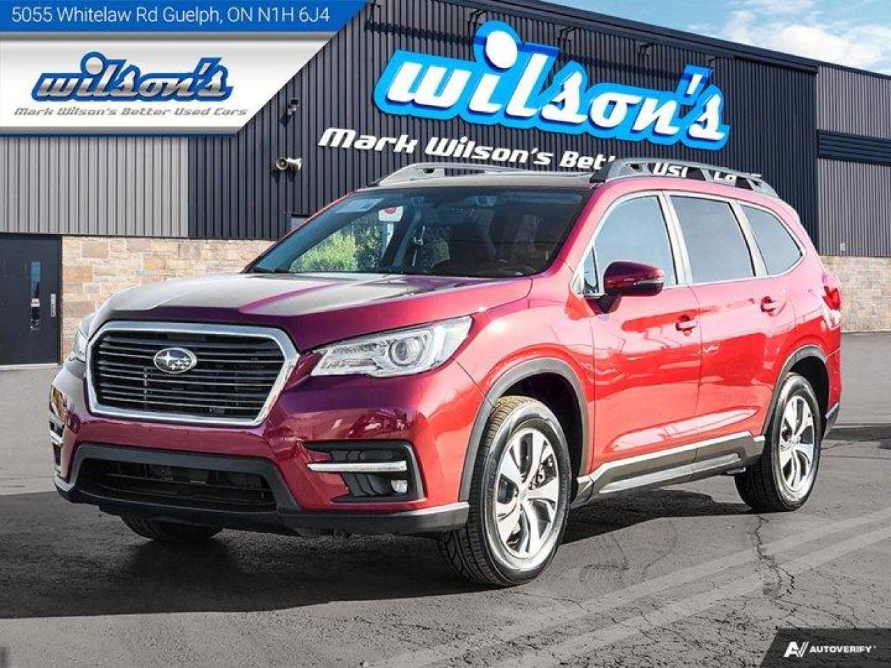 Used 2021 Subaru ASCENT Touring AWD, 7 Passenger! Sunroof, Power Liftgate, Power Seat, Back-Up Camera, New Tires & Brakes ! for sale in Guelph, ON