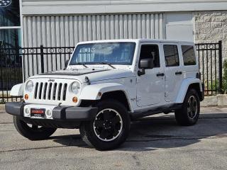 Used 2012 Jeep Wrangler Unlimited ALTITUDE 4WD 2 TOPS-LEATHER-NEW TIRES-1 OWNER for sale in Toronto, ON